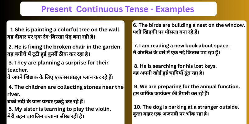 Present-Continuous-Tense